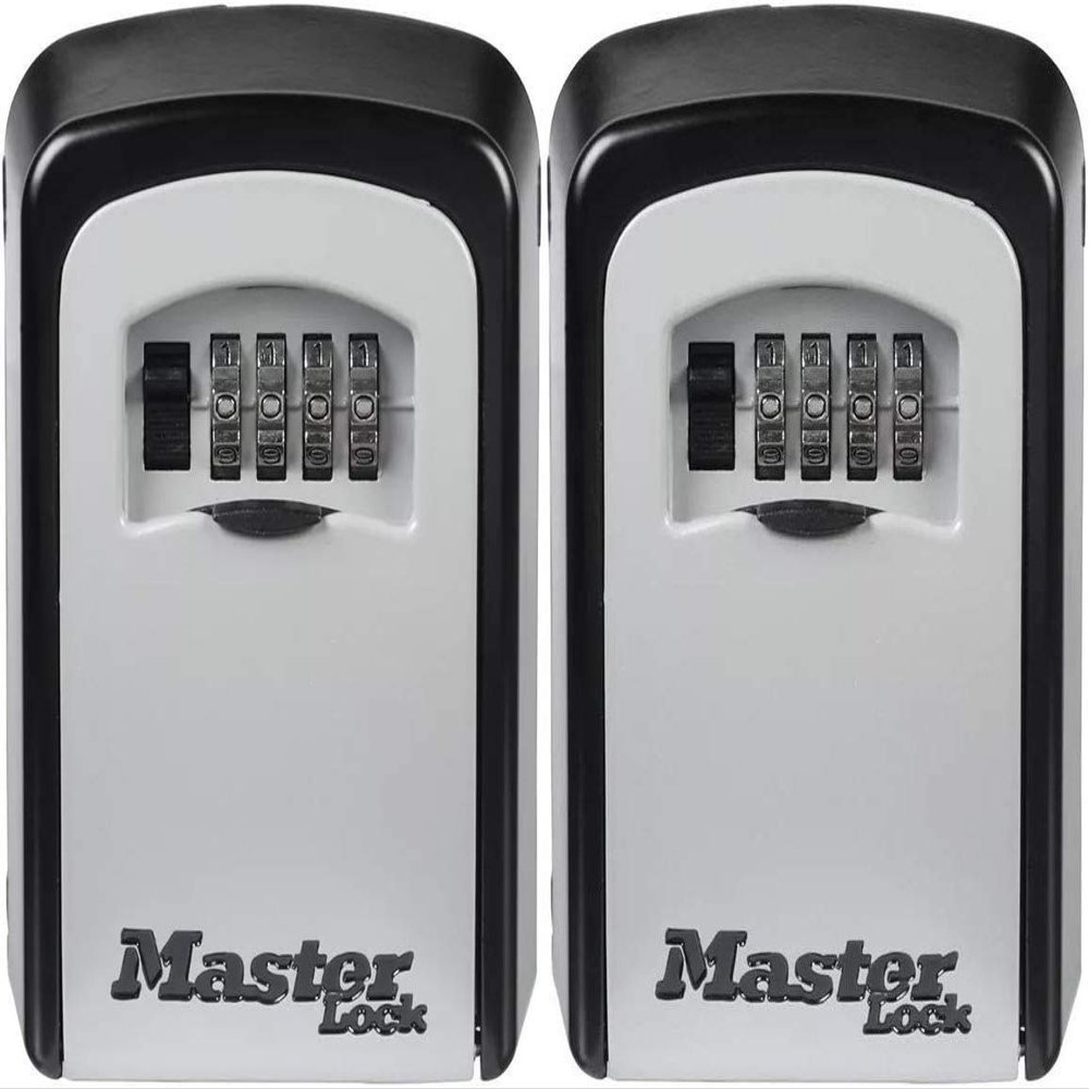 Key Storage Lock, Resettable, Holds 5