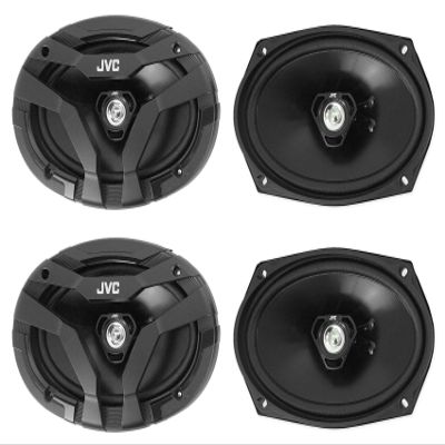 (4) JVC CS-DF6920 6x9 400 Watt 2-Way Car Audio Coaxial Speakers