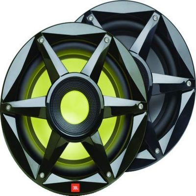 JBL STADIUM MB1000AM Stadium Series 10" marine subwoofer with RGB LED lighting (Black) (Renewed)