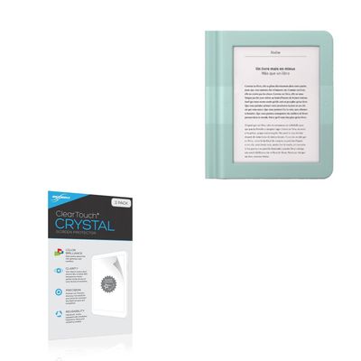 BoxWave Screen Protector Compatible With Nolim e-reader - ClearTouch Crystal (2-Pack), HD Film Skin - Shields From Scratches