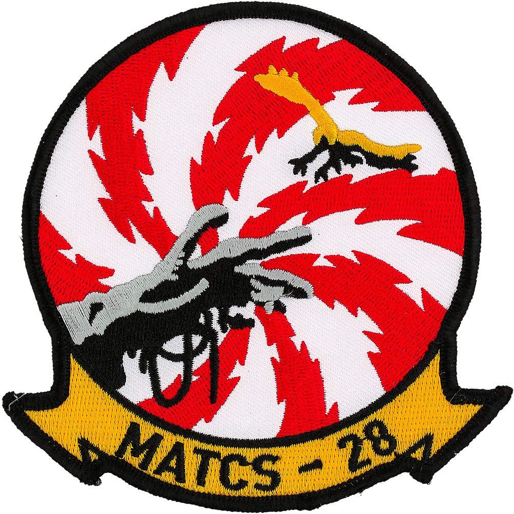 Aviation Air Traffic Control Station MATCS-28 Patch Full Color