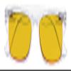 CessBlu Amber Tinted Blue Light Blocking Glasses for Women Reading Computer Screen (Transparent)+1.25 view 1