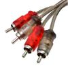 Conext Link Audio RCA Interconnect Cable Patch Male to Male OFC Spiral Braid (12FT, 2 Pack) 13016 view 1