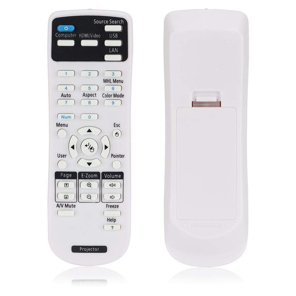 V BESTLIFE Projector Remote Control Replacement for EPSON EX3220, EX5220, EX5230, EX6220, EX7220, 725HD, 730HD Projector