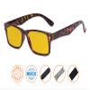 CessBlu Amber Tinted Blue Light Blocking Glasses for Women Reading Computer Screen (Tortoise)+1.5 view 2