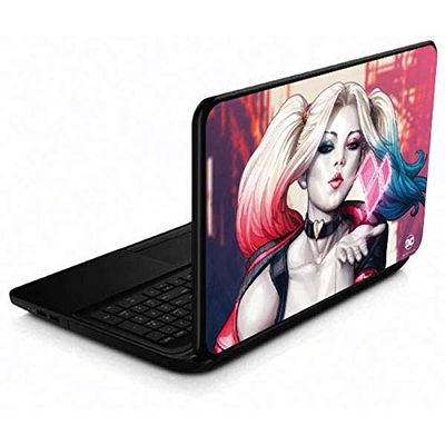 Skinit Decal Laptop Skin Compatible with 15.6 in 15-d038dx - Officially Licensed Warner Bros Harley Quinn Animated Design
