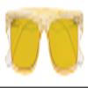 CessBlu Amber Tinted Blue Light Blocking Glasses for Women Reading Computer Screen (Yellow)+2.0 view 1