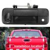 1280x720 Pixels 1000 TV Lines Trunk Handle Reversing Camera Tailgate Handle Vehicle Camera Parking Reverse for Toyota Tundra 2007-2013 Tailgate Handle Toyota Tacoma 2016-2018+7" Reverse Monitor view 4