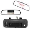 1280x720 Pixels 1000 TV Lines Trunk Handle Reversing Camera Tailgate Handle Vehicle Camera Parking Reverse for Toyota Tundra 2007-2013 Tailgate Handle Toyota Tacoma 2016-2018+4.3" Reverse Screen view 1