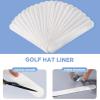Gejoy Hat Sweat Liner 30 Pcs Hat Sweat Protector Disposable Cap Sweatband for Women Men Golf Baseball(White) view 3