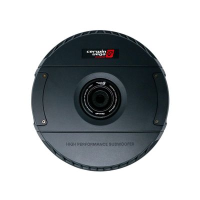 Cerwin Vega VPSTX12 12" Active Powered Spare Tire Subwoofer  Compact, High-Performance Bass Solution for Your Vehicle