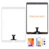 A-MIND Touch Screen Suitable for iPad Air 3 2019 10.5" A2152 A2153 A2154 A2123 Front Glass Replacement LCD not Included Without Home Button with Tool Repair Kit + Screen Protector (White) view 1