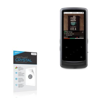 BoxWave Screen Protector Compatible with Cowon iAUDIO HiFi - ClearTouch Crystal (2-Pack), HD Film Skin - Shields from Scratches
