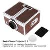 DIY Smartphone Projector 2.0, Mini DIY Home Theater Portable Smart Mobile Phone Projector, Home Cinema Phone Screen Magnifier Support 8x Image Magnification view 4