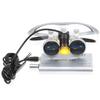 BoNew 3.5X Binocular Loupes Optical Glass + 3W Headlight + Cloth Bag (Silver) view 2
