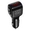 Bluetooth FM Transmitter for Car, Wireless Bluetooth 5.0 in-Car Radio Adapter Car Kit with Handsfree Calling, 2 USB Ports, LED Display Stereo 4 Modes Music Play view 1