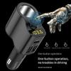 WYYHAA USB Bluetooth 5.3 Receiver for Car, 3.5mm AUX Jack Car Adapter, Radio Adapter Car Kit with Handsfree Calling, LED Display, Support TF Card view 2