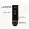 Bluetooth FM Transmitter for Car, Wireless Bluetooth 2.1In-Car Radio Adapter Car Kit with Handsfree Calling, 1 USB Ports, LED Display, Support TF Card, U-Disk, AUX Output,A view 3