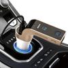Bluetooth FM Transmitter for Car, Wireless Bluetooth 2.1In-Car Radio Adapter Car Kit with Handsfree Calling, 1 USB Ports, LED Display, Support TF Card, U-Disk, AUX Output,A view 4