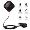 Bluetooth FM Transmitter for Car, Wireless Bluetooth 2.1 in-Car Radio Adapter Car Kit with Handsfree Calling, 2 USB Ports, LED Display, Support TF Card, U-Disk, AUX Output view 3