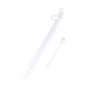 Hemobllo Stylus Protective Cover Sleeve Silicone Grip Holder for Pencil - Texture Lightweight Portable Design Excellent Scratch White Color view 1
