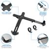 Mount-It! Laptop VESA Mount Tray for Monitor Arms  VESA Laptop Tray Fits Up to 17" Notebooks  Adjustable Holder with Safety Strap, Ventilated Cooling Design, and Secure Ledge Stopper (Black) view 3