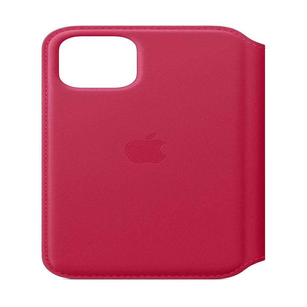 Apple iPhone 11 Pro Leather Folio Case - Raspberry One Size