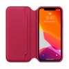Apple iPhone 11 Pro Leather Folio Case - Raspberry One Size view 4