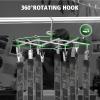 Darkroom Film Negative Drying Hanging Rack Frame Foldable Hanger Windproof 10 Clips for 35mm 120 4x5'' Film view 3