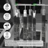 Darkroom Film Negative Drying Hanging Rack Frame Foldable Hanger Windproof 10 Clips for 35mm 120 4x5'' Film view 4