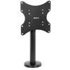 MOUNT-IT! Flat Screen TV Bolt Down Stand for Desk, Desktop, and Tabletop [23" - 43" Screens] Swivel Tabletop Mount, VESA Mount up to 200x200mm (Steel, Black) view 1