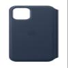 Apple Leather Folio (for iPhone 11 Pro) - Deep Sea Blue view 1