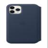 Apple Leather Folio (for iPhone 11 Pro) - Deep Sea Blue view 2