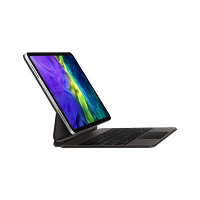 Apple Magic Keyboard: iPad Keyboard case for iPad Pro 11-inch (1st, 2nd, 3rd, 4th gen) and iPad Air (4th, 5th gen, and M2), Great Typing Experience, Built-in trackpad, Danish - Black