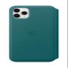 Apple Leather Folio (for iPhone 11 Pro Max) - Peacock view 2