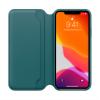 Apple Leather Folio (for iPhone 11 Pro Max) - Peacock view 3