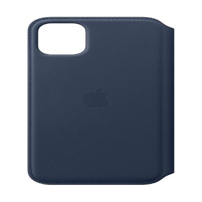 Apple Leather Folio (for iPhone 11 Pro Max) - Deep Sea Blue