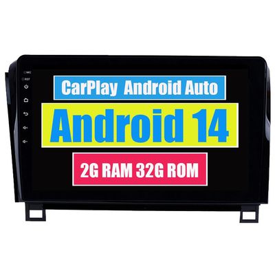 RoverOne Car Stereo GPS for Toyota Tundra 2007-2013 Sequoia 2008-2018 with CarPlay Android Auto DSP Navigation Radio Multimedia Touch Screen Bluetooth WiFi
