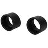 Eyepiece Cover 36mm Eye Cups for Binoculars Guard Soft Rubber Replacement for Stereo Microscope Accessory for 32-36mm Stereo Microscope(Oblique Angle) view 1