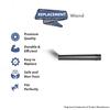 Three Extension Wand Replacement Part for Bissell Upright Vacuum Cleaner # Compare to Part 2032666 view 2