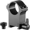 Professional Steel Ring Mounts 1", Extra High, With Lever (fitted) & Nut view 1