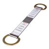 KStrong UFA30020 Permanent Use Stainless Steel Roof Anchor with D-Rings, ANSI Compliant, 18.16" x 1.73 (461 x 44 mm) view 1