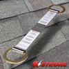 KStrong UFA30020 Permanent Use Stainless Steel Roof Anchor with D-Rings, ANSI Compliant, 18.16" x 1.73 (461 x 44 mm) view 4