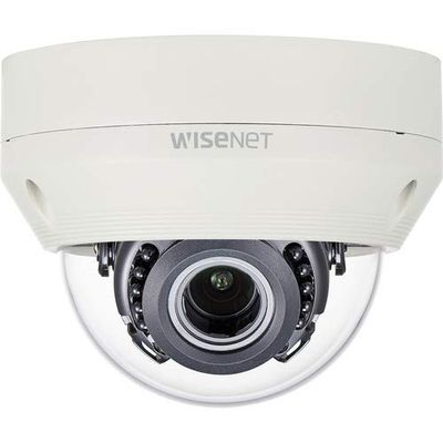 Wisenet HCV-7070RA (4MP) Analog Outdoor Vandal-Resistant IR Dome Camera, 3.2~10mm (3.1x) varifocal Lens, BNC Connection