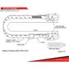 KStrong UFL205211 Adjustable Work Positioning Lanyard with Snap Hooks, ANSI Compliant, 6-Ft, Black/Red view 2