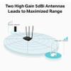 Mercusys MW300UH, N300Mbps, High Shoot Powerful Wireless USB Adapter view 4