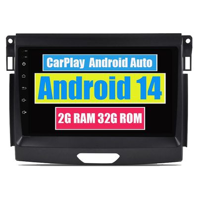 RoverOne Car Stereo GPS for Ford Ranger Everest Raptor 2016 2017 2018 2019 Android Navigation Radio Multimedia Touch Screen Bluetooth WiFi DSP CarPlay Android Auto