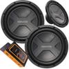Pair of Kenwood KFC-W3041 12" 4 Ohm 2000W Car Subwoofer (2 Pieces) with Gravity Magnet Phone Holder Bundle view 1