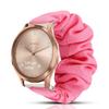 200Pcs Compatible for Garmin vivomove HR Band, Blueshaw Fabric Elastic Scrunchie Elastic Watch Band Women Cute Replacement Straps for Garmin vvomove HR Smartwatch (Pink) view 1