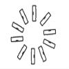18mm /20mm / 22mm / 24mm / 26mm / 28mm Silicone Rubber Fastener Rings Watch Bands Security Loop Wristband Fastener Band Keeper Loops Replacement 11Pack Watch Band Fasteners (Black, for 26mm Band) view 4